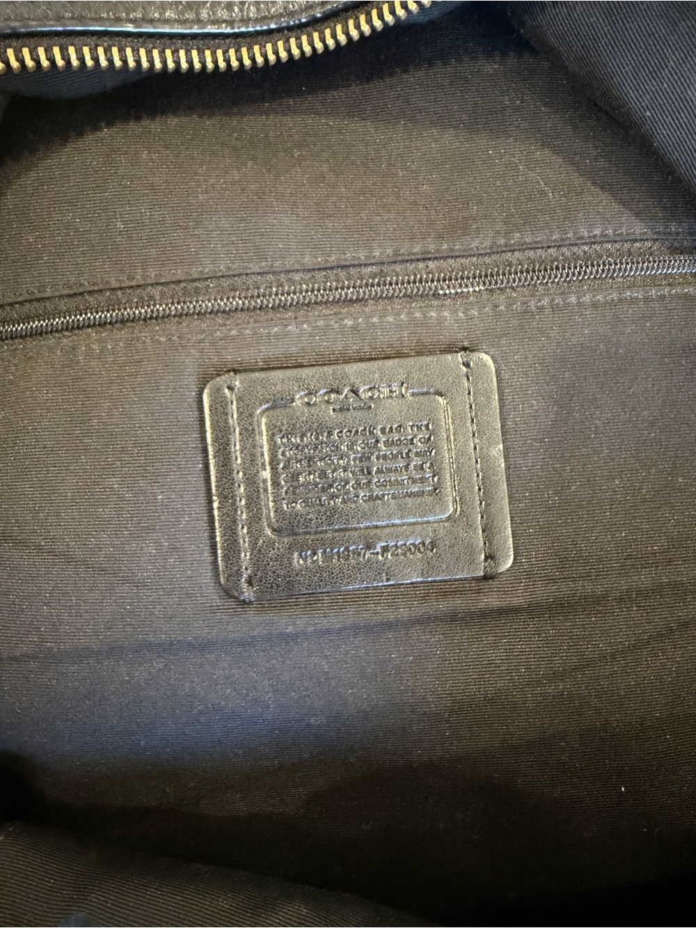 Coach Black Backpack - Picture 4 of 7